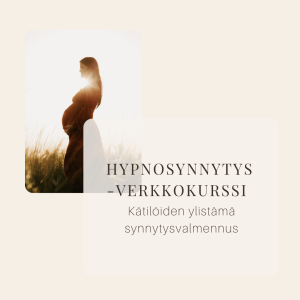 Saara Jämeksen Hypnosynnytys-verkkokurssi