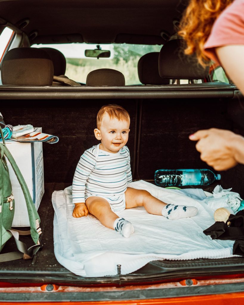 Matkustaminen vauvan kanssa